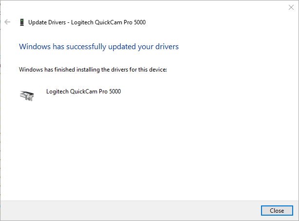 Bank Smitsom sygdom Om Logitech QuickCam Pro 5000 under Windows 10 - Nerd Quickies